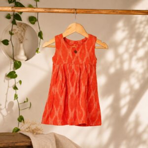 Sunflower Ikat Frock