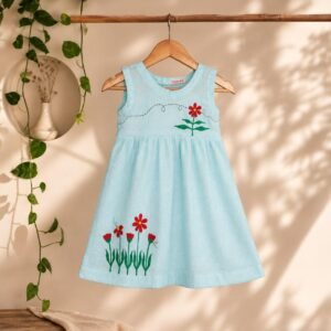 Wildflower Hand Painted Frock